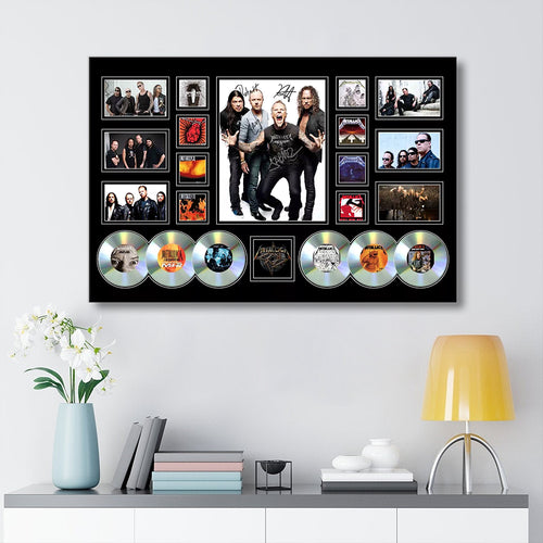 Metallica Rectangle Canvas With Inner Frame – MAITM 10156