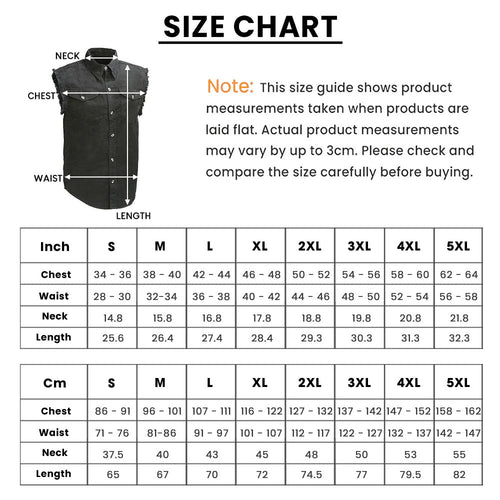 KISS 3D Lightweight Sleeveless Denim Shirt – HOATT 3844