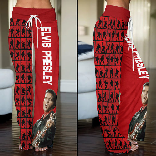 Elvis Presley High-Waisted Straight-Leg Trousers – ANHNV 3657
