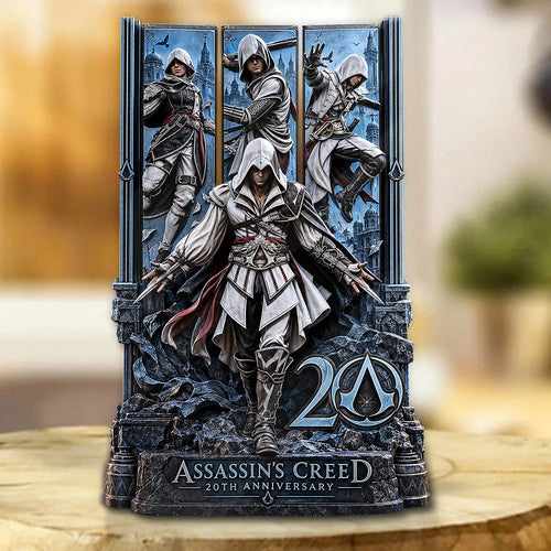 Assassin's Creed 20th Anniversary Custom Shape Acrylic Plaque – GNE9029
