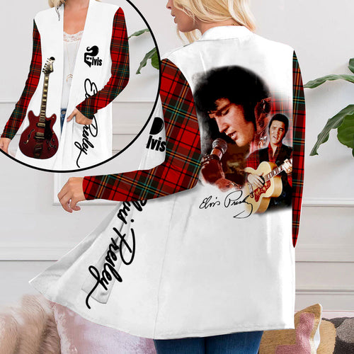 Elvis Presley Women's Patch Pocket Cardigan – NGHIAVT 0908
