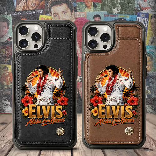 Elvis Presley Leather Wallet Phone Case – TMTHU7510