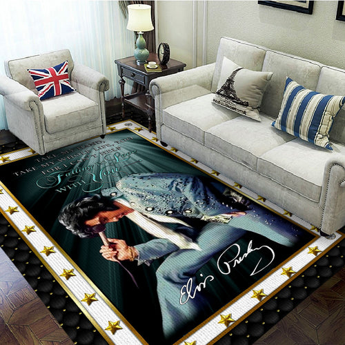 Elvis Presley Rectangular Rug – MAITM 7599