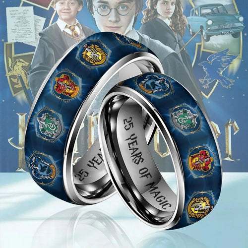 Harry Potter 25th Anniversary Custom Alloy Ring – TMTHU8606