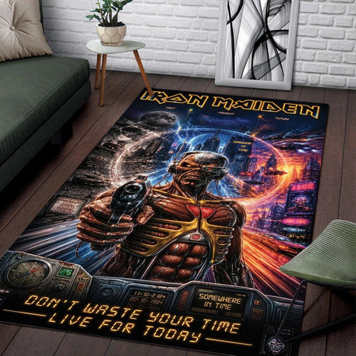 Iron Maiden Rectangular Rug – TMTHU8880