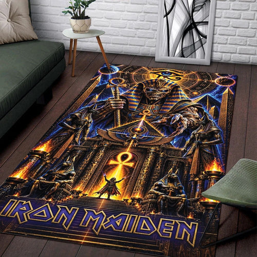 Iron Maiden Rectangular Rug – TMTHU9124