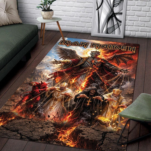 Iron Maiden 2026 World Tour Rectangular Rug β TMTHU9428