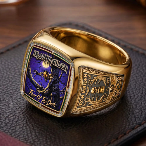 Iron Maiden 3D Engraved Ring – TMTHU9568