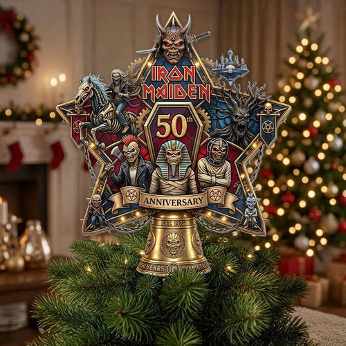 Iron Maiden Christmas Tree Topper – TMTHU9683