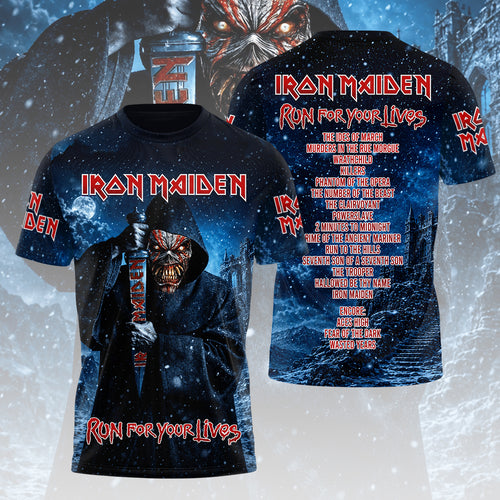 Iron Maiden 2026 World Tour 3D Apparel – HOATT20310