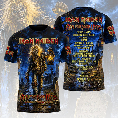 Iron Maiden 2026 World Tour 3D Apparel – HOATT20000