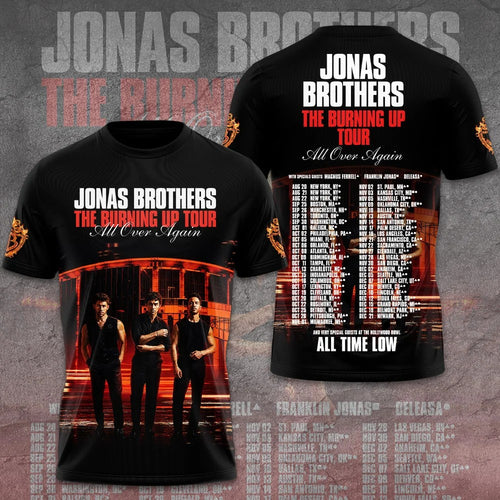 Jonas Brothers Tour 2026 3D Apparel – GNE8222