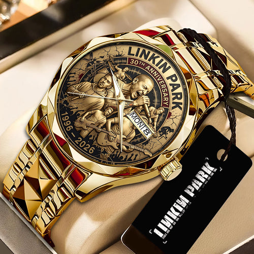 Linkin Park 30th Anniversary Alloy Luxury Quartz Watch – TANTN22593