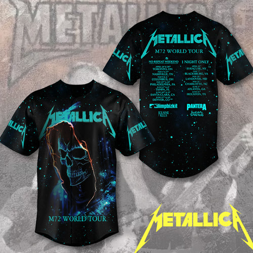 Metallica Baseball Jersey – MAITM 11377
