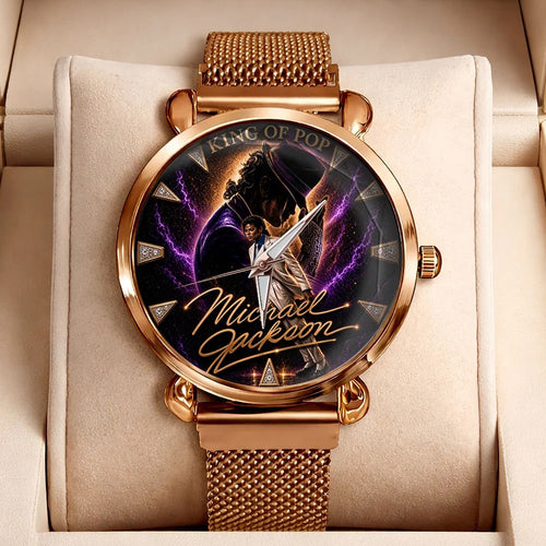 Michael Jackson Mesh Strap Quartz Watch – TMTHU8801