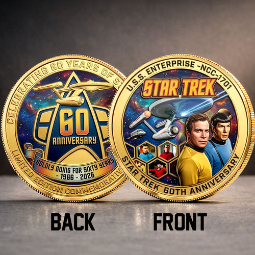 Star Trek 60th Anniversary 2026 Commemorative Coin – TMTHU5886