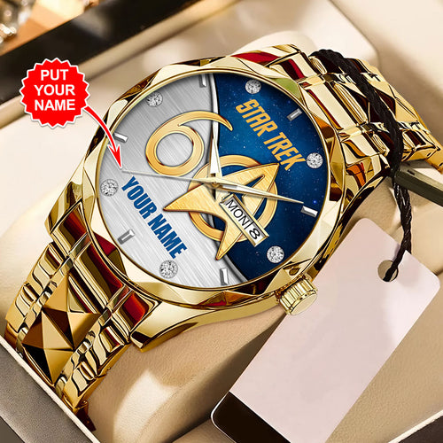 Personalized Star Trek Alloy Luxury Quartz Watch – HOATT 11671