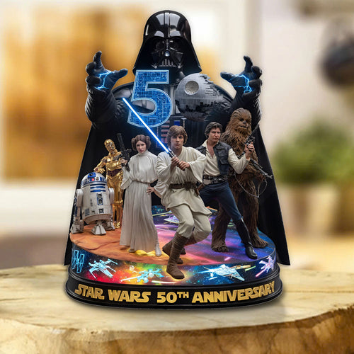 Star Wars 50th Anniversary 2027 Shape Acrylic Plaque – TMTHU5616
