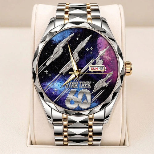 Star Trek 60th Anniversary Alloy Luxury Quartz Watch – TANTN25776