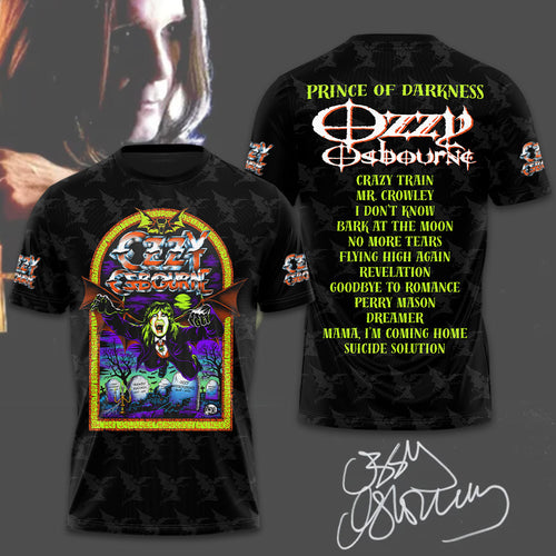 Ozzy Osbourne 3D Apparel – TMTHU667
