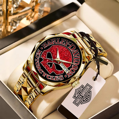 Harley Davidson Alloy Luxury Quartz Watch – TANTN 13939