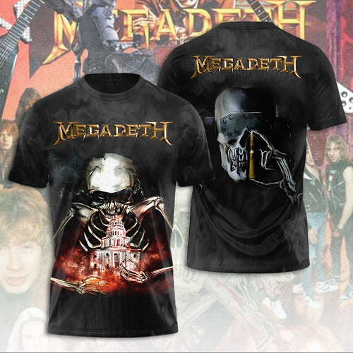 Megadeth 3D Apparel – TANTN15434