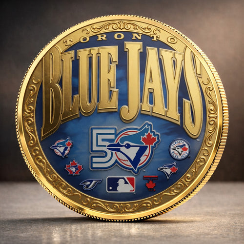 Toronto Blue Jays 50th Anniversary Commemorative Coin – TANTN22421