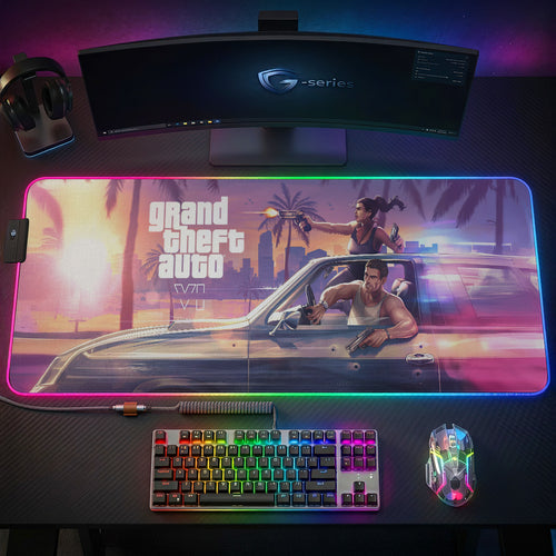 Grand Theft Auto VI Custom Gaming Desk Mat – TANTN23878