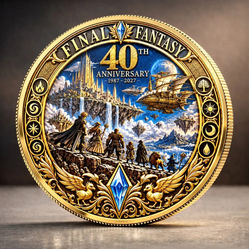 Final Fantasy 40th Anniversary 2027 Commemorative Coin – TANTN26346