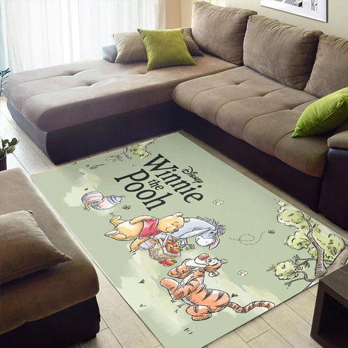 Winnie-the-Pooh 100th Anniversary Rectangular Rug – TMTHU9246