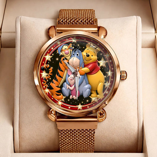 Winnie-the-Pooh Mesh Strap Quartz Watch – HOATT26706