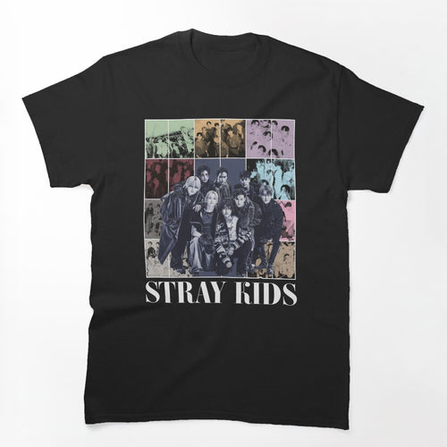 Stray Kids Stray Kids Run It Album Stray Kids Kpop Member Shirt