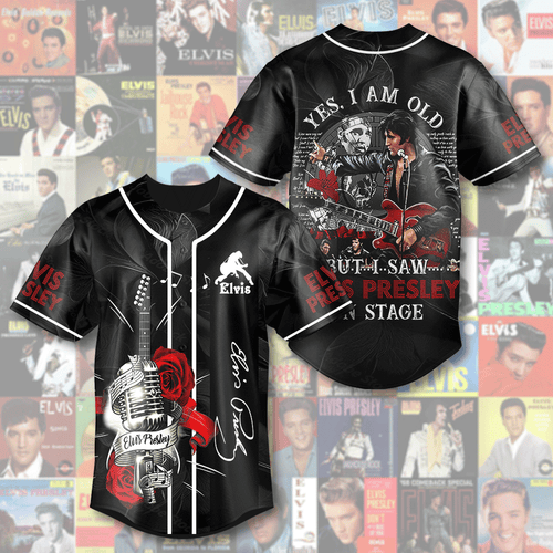 Elvis Presley Baseball Jersey – HUANNM 4647