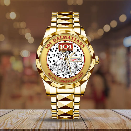 101 Dalmatians 65th Anniversary Alloy Luxury Quartz Watch – TMTHU3124