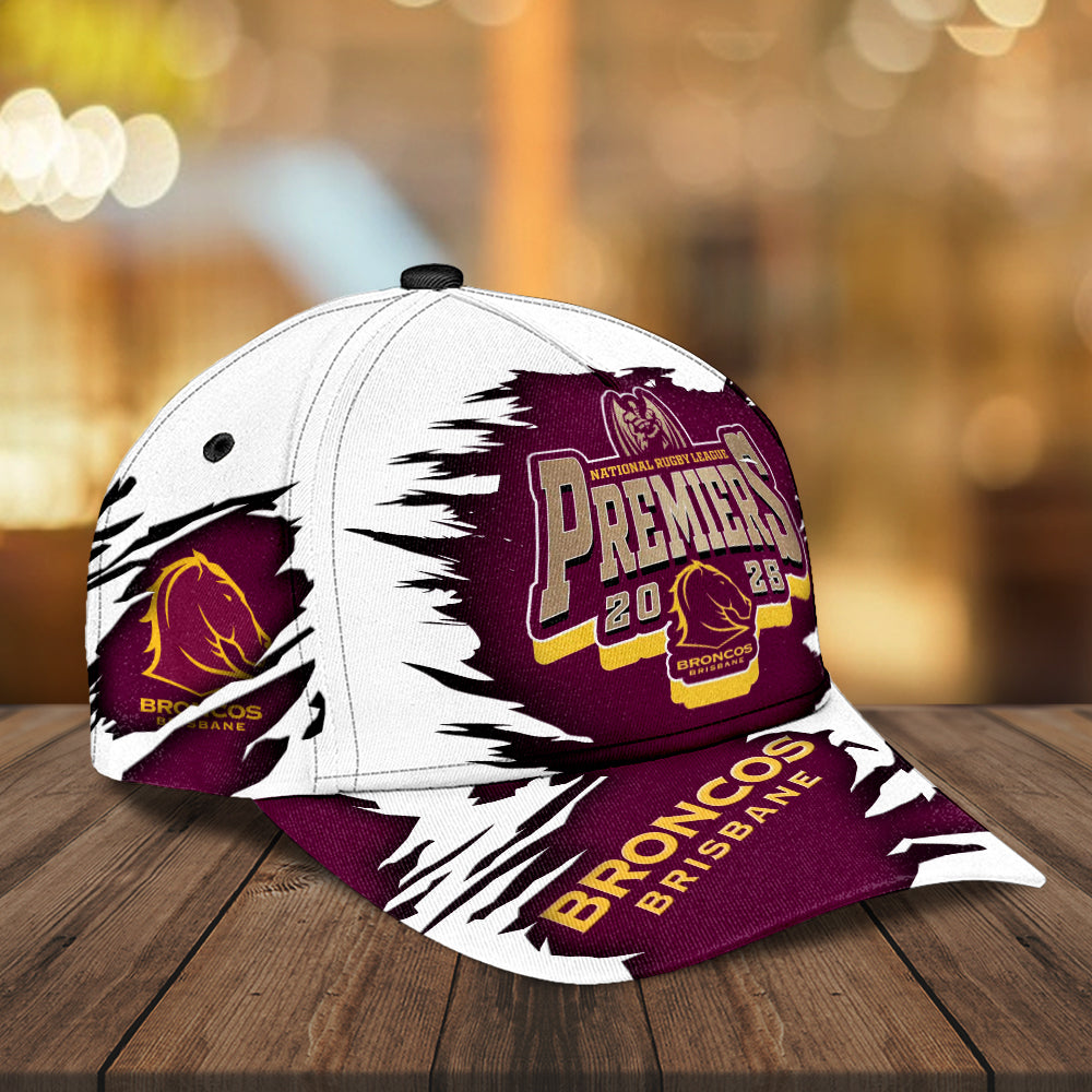Brisbane Broncos 2025 Premiers Classic Cap – MAITM13189