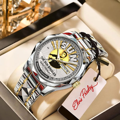 Elvis Presley Alloy Luxury Quartz Watch – MAITM12732