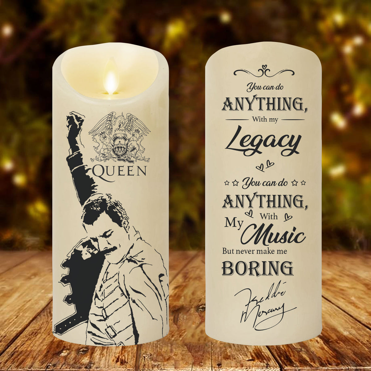 Freddie Mercury Led Candle – MAITM 8694
