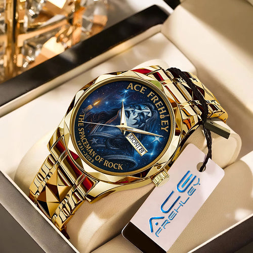 KISS x Ace Frehley Alloy Luxury Quartz Watch – MAITM13471