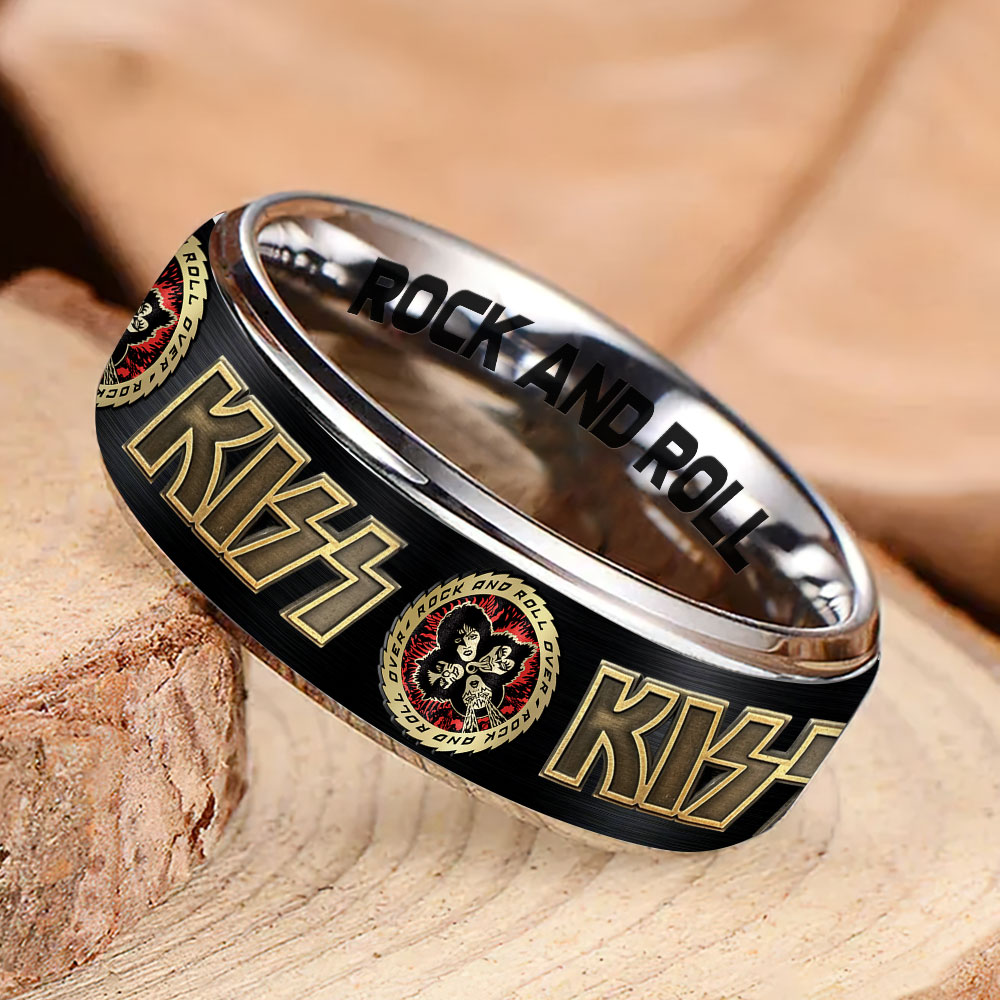 Kiss Band Custom Alloy Ring – MAITM 12075