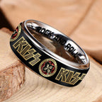 Kiss Band Custom Alloy Ring – MAITM 12075