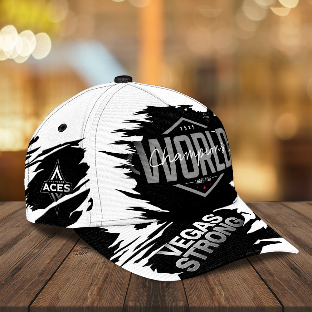 Las Vegas Aces 2025 WNBA Champions Classic Cap – MAITM13353