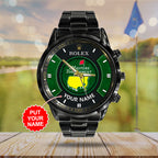 Personalized Masters Tournament x Rolex Black Stainless Steel Watch – MAITM 7630