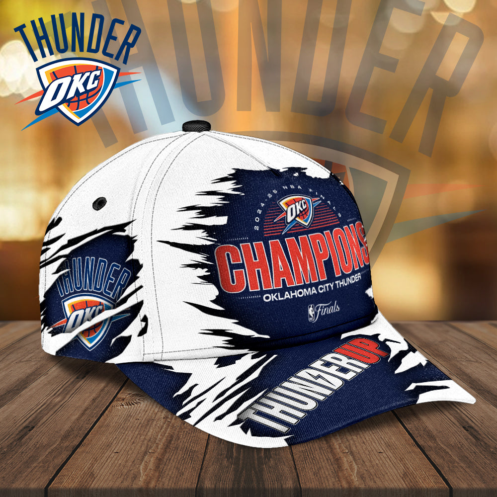 Oklahoma City Thunder 2025 NBA Champions Classic Cap – MAITM 11770
