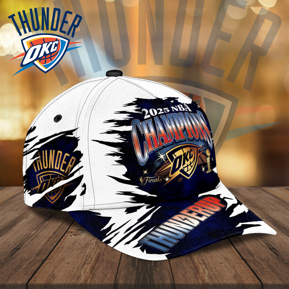 Oklahoma City Thunder 2025 NBA Champions Classic Cap – MAITM 11793