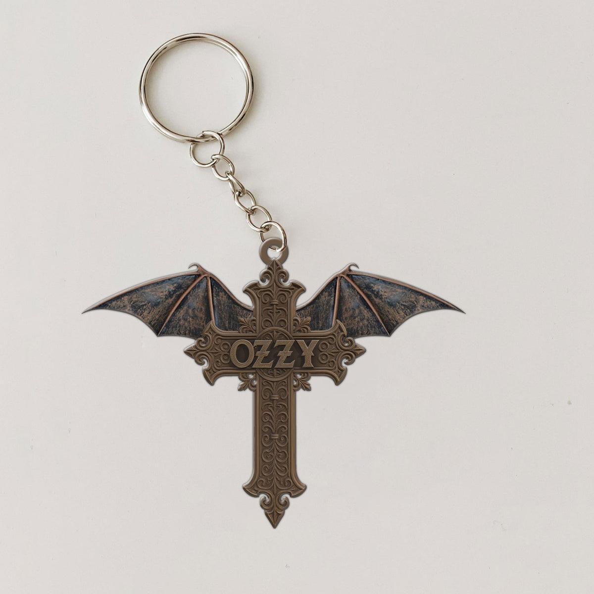 Ozzy Osbourne Custom Shape 2-sided Keychain – MAITM 12440