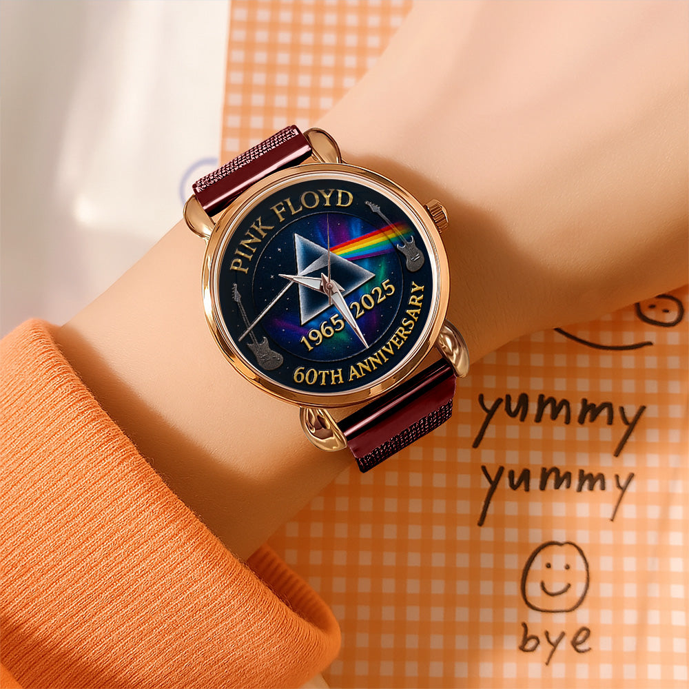 Pink Floyd Mesh Strap Quartz Watch – MAITM12602