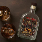 Indian Motorcycle 125th Anniversary 25oz Empty Whiskey Bottle – TMTHU10247