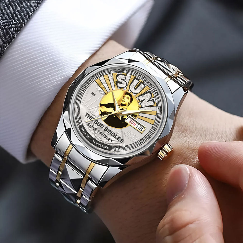 Elvis Presley Alloy Luxury Quartz Watch – MAITM12732