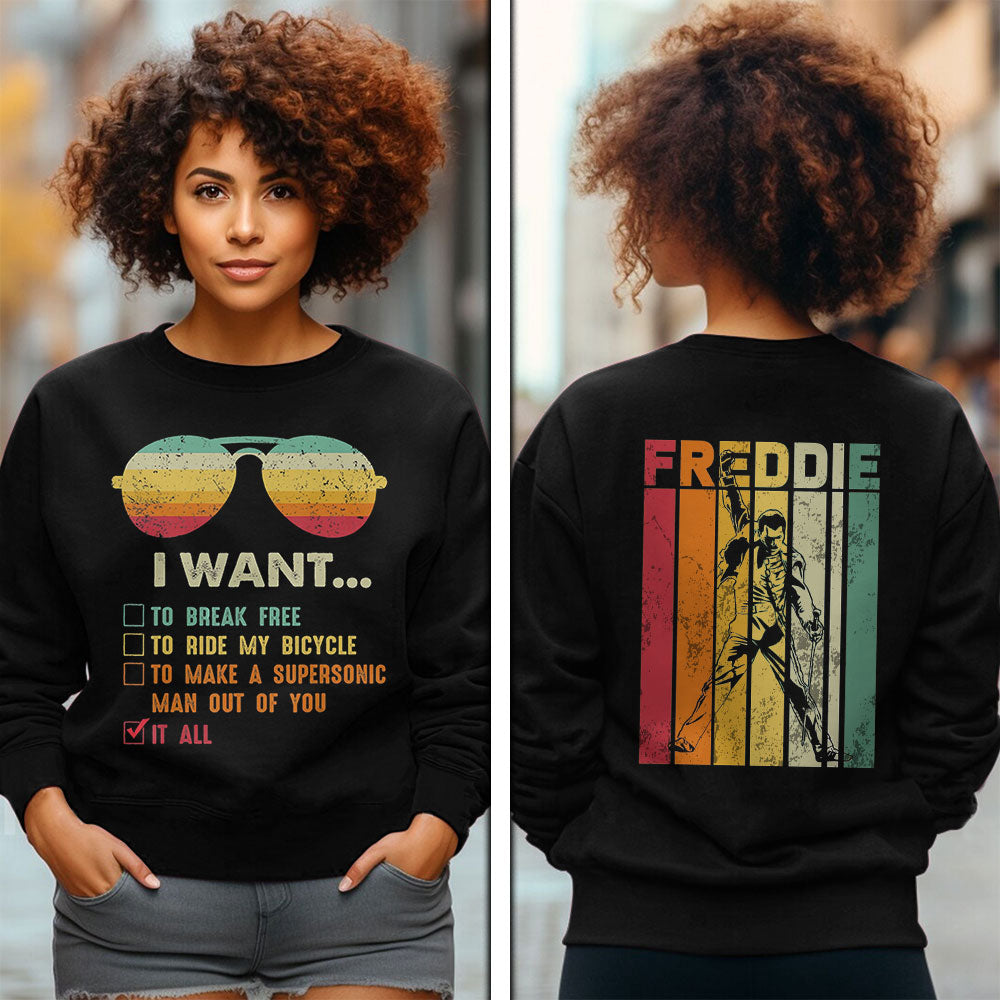 Freddie Mercury 3D Apparel – MAITM 6299
