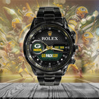 Green Bay Packers x Rolex Black Stainless Steel Watch – MAITM 10795